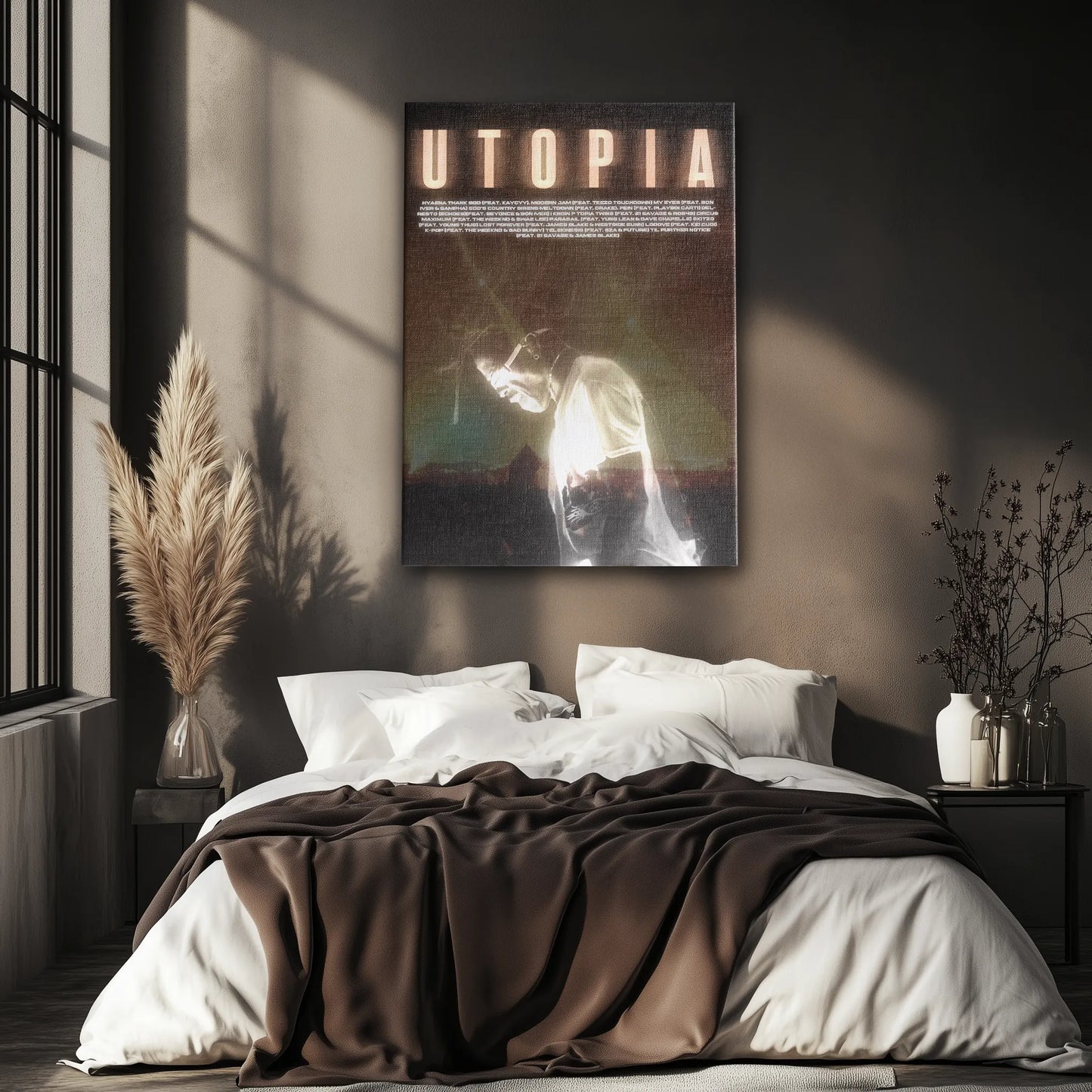 Travis Scott Egypt Utopia Obraz na płótnie
