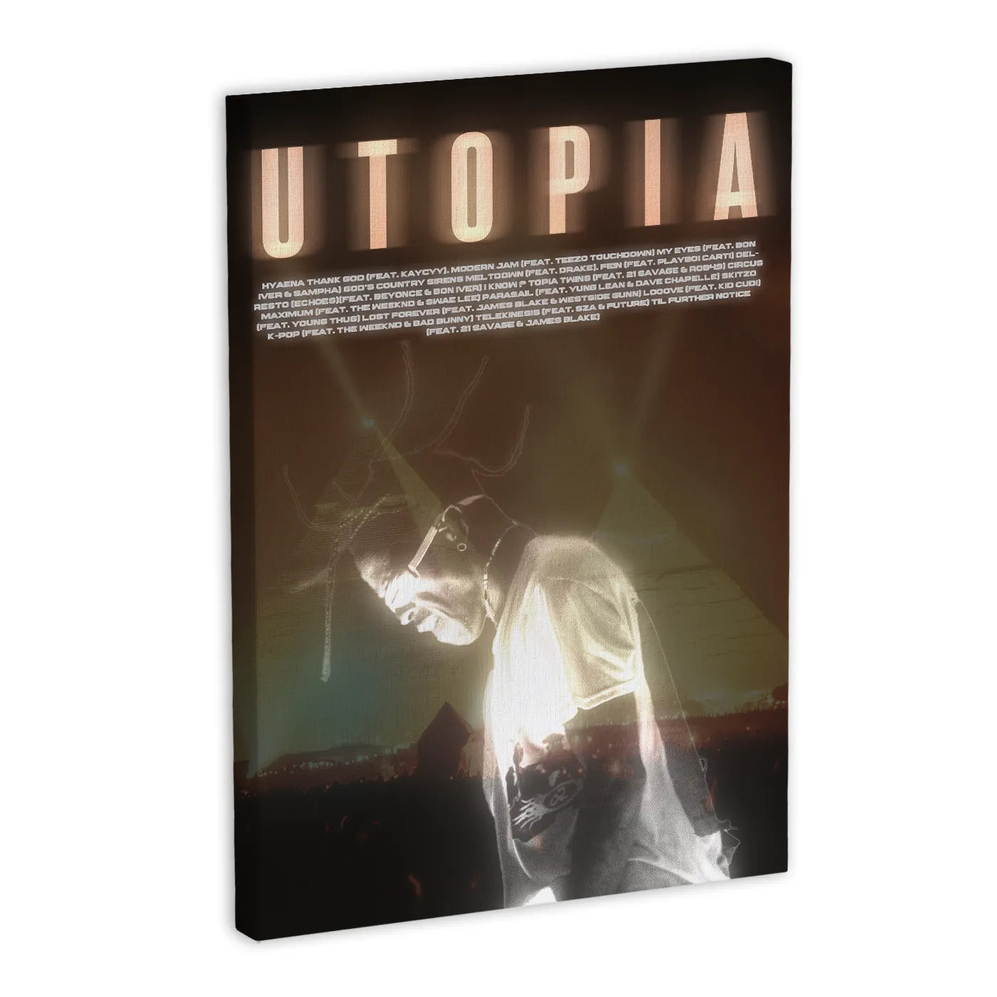 Travis Scott Egypt Utopia Obraz na płótnie