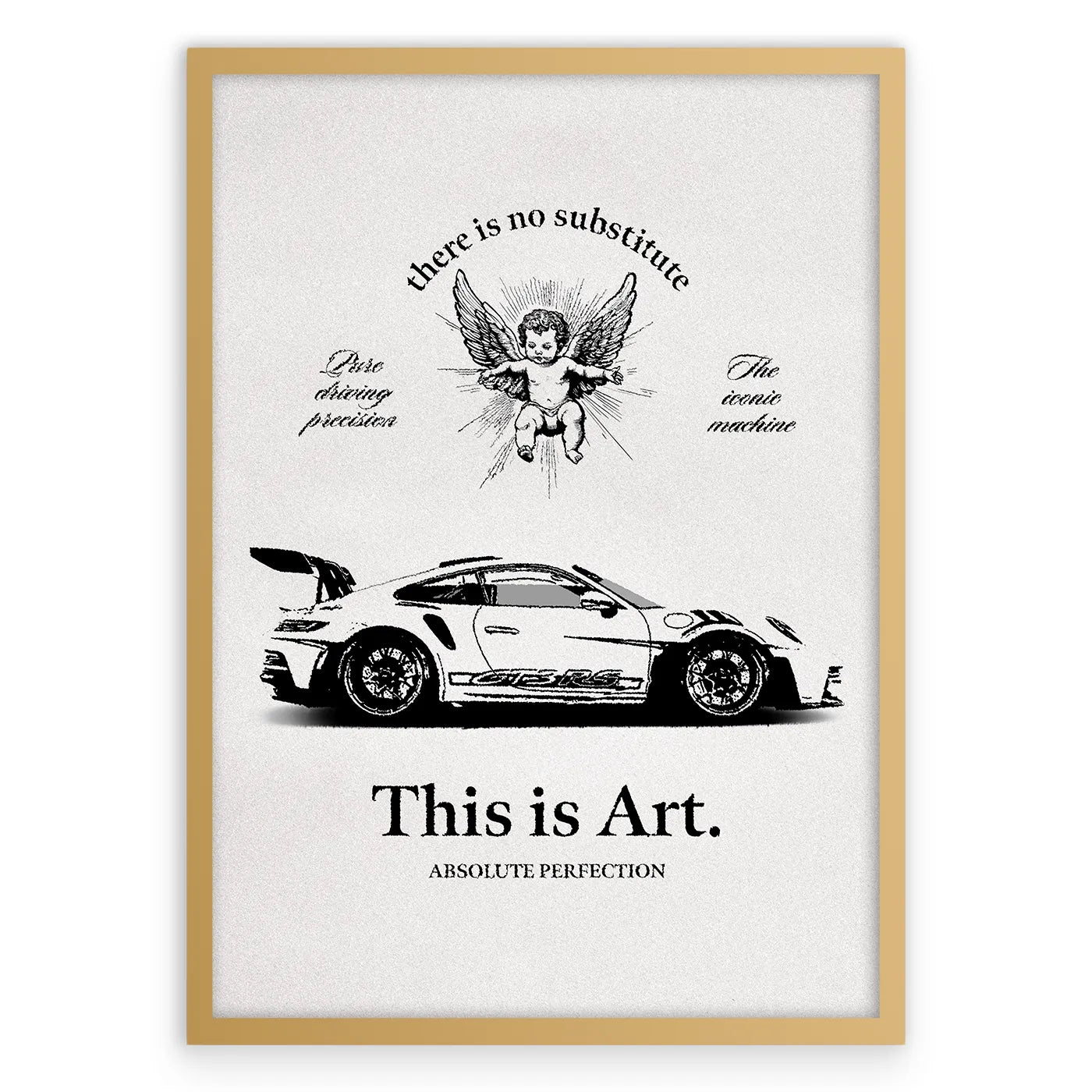 This is Art Porsche 911 Plakat