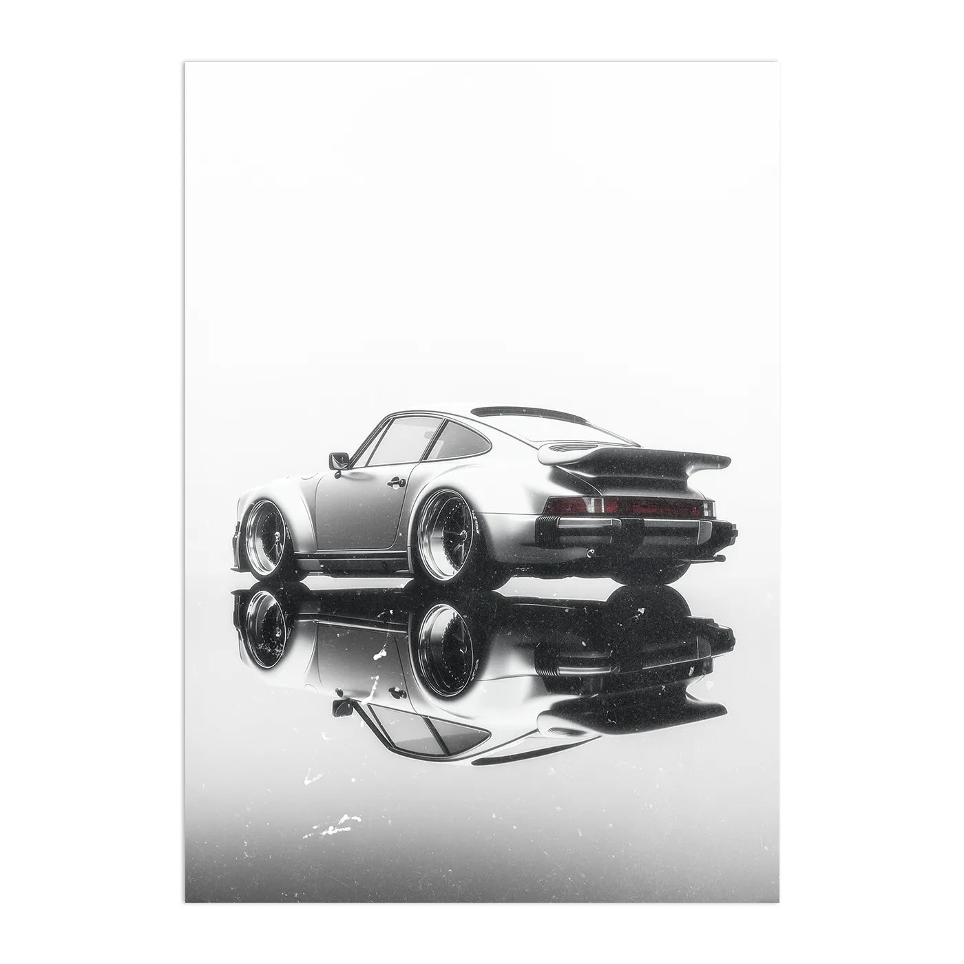 Porsche 930 Wide Body Plakat