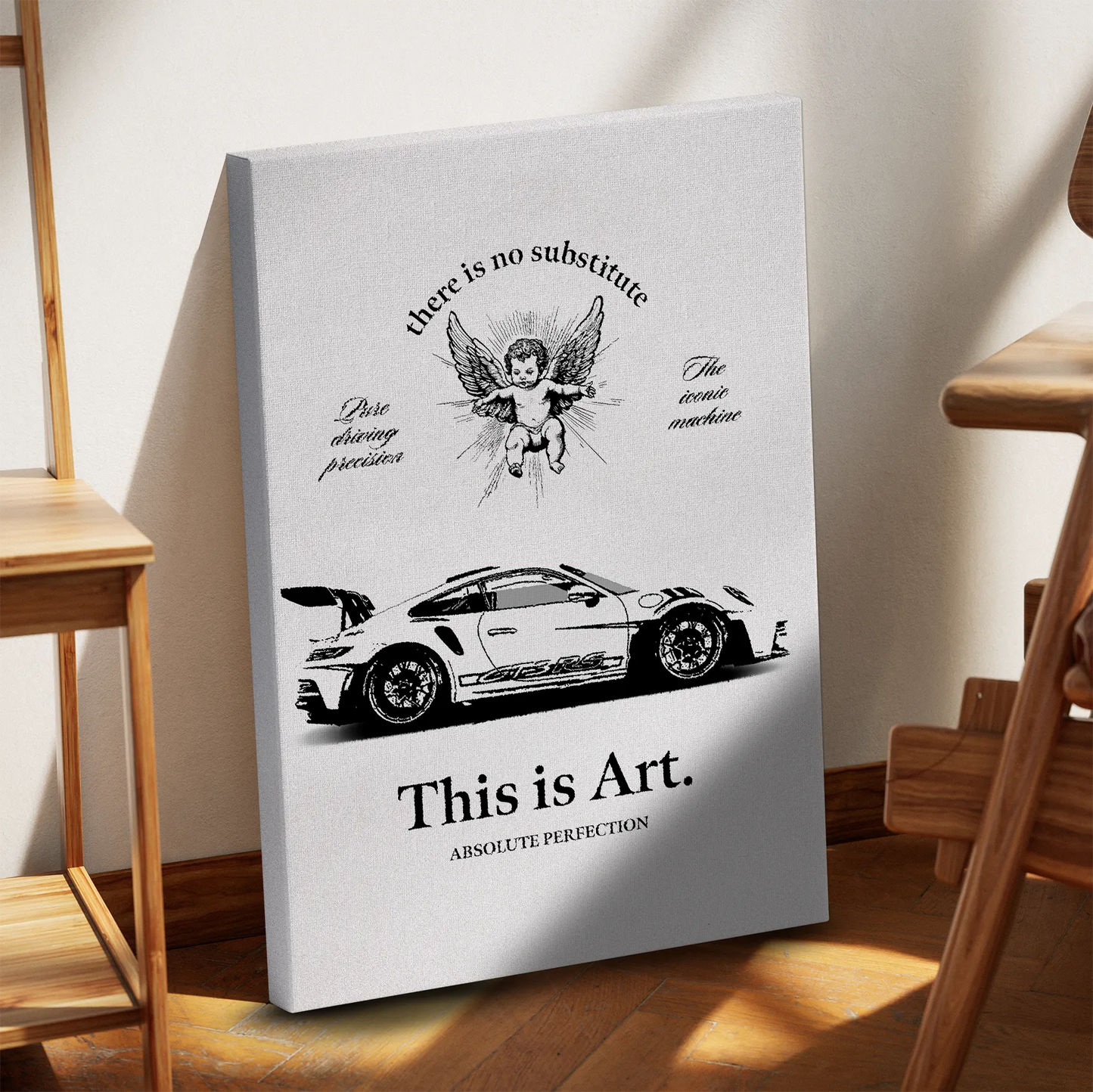 This is Art Porsche Obraz na płótnie