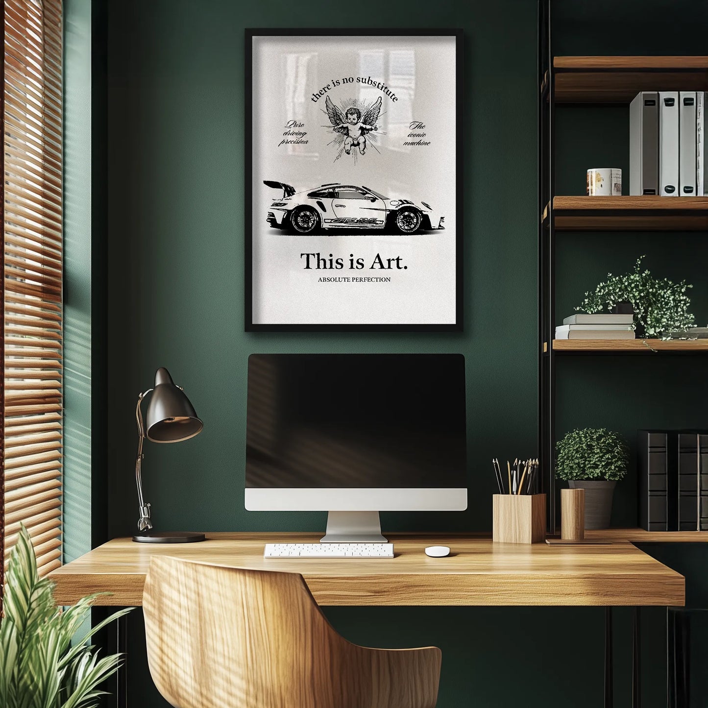 This is Art Porsche 911 Plakat