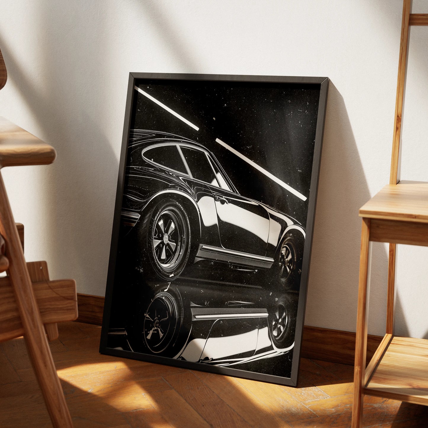 Vintage Porsche 911 Plakat