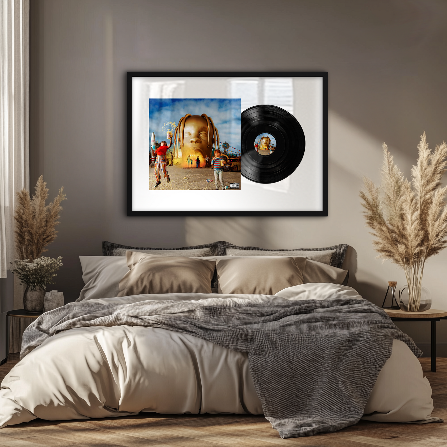 Personalizowany Plakat Płyta Winylowa-Bez Ramy-