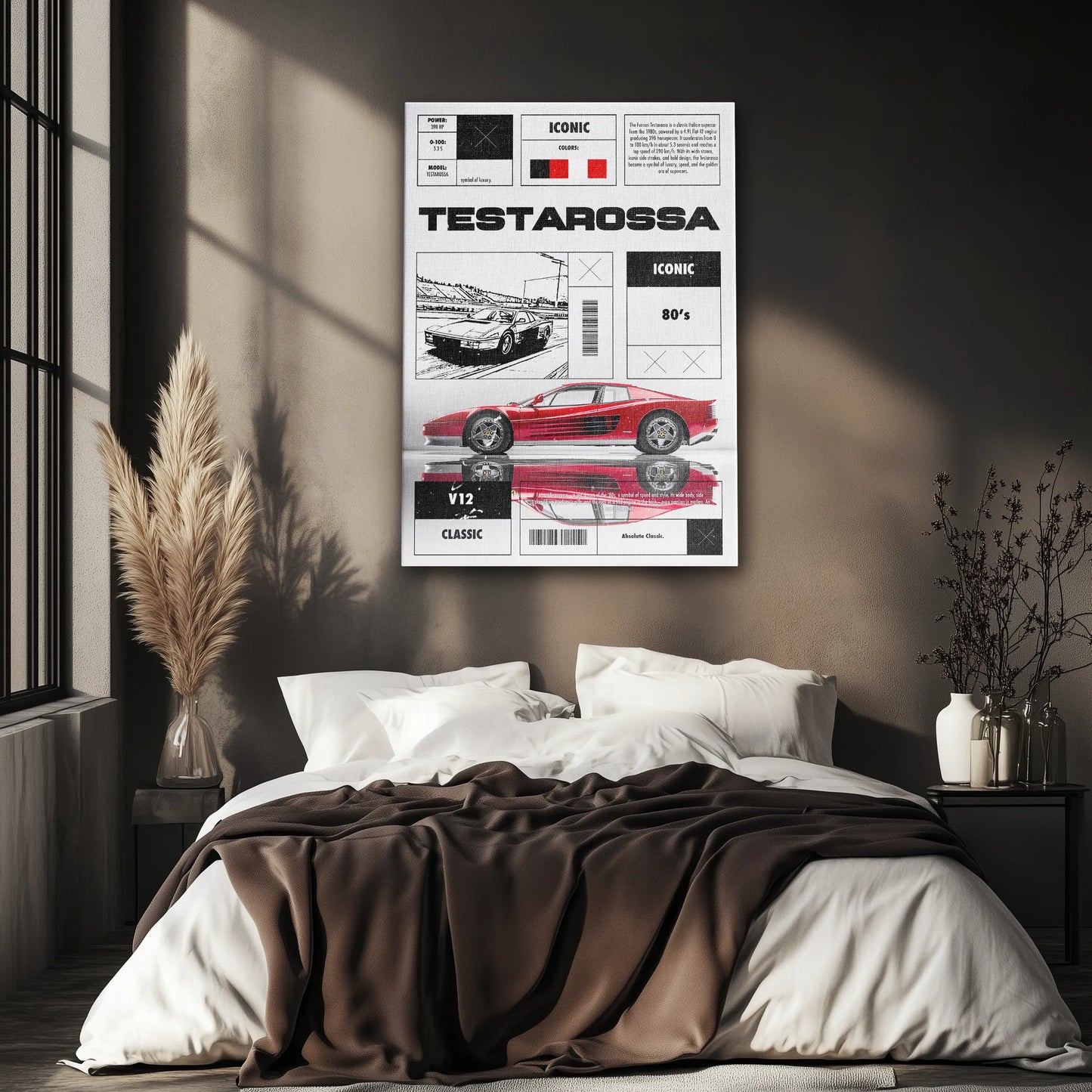 Testarossa Obraz na płótnie