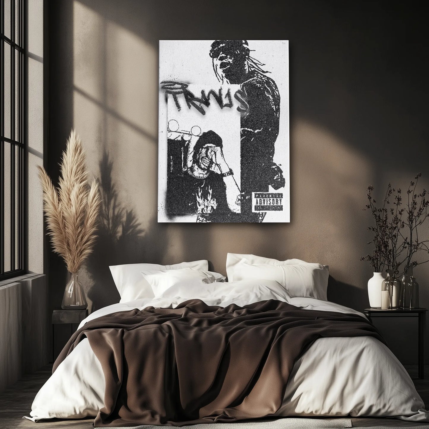 Travis Scott Graffiti Obraz na płótnie