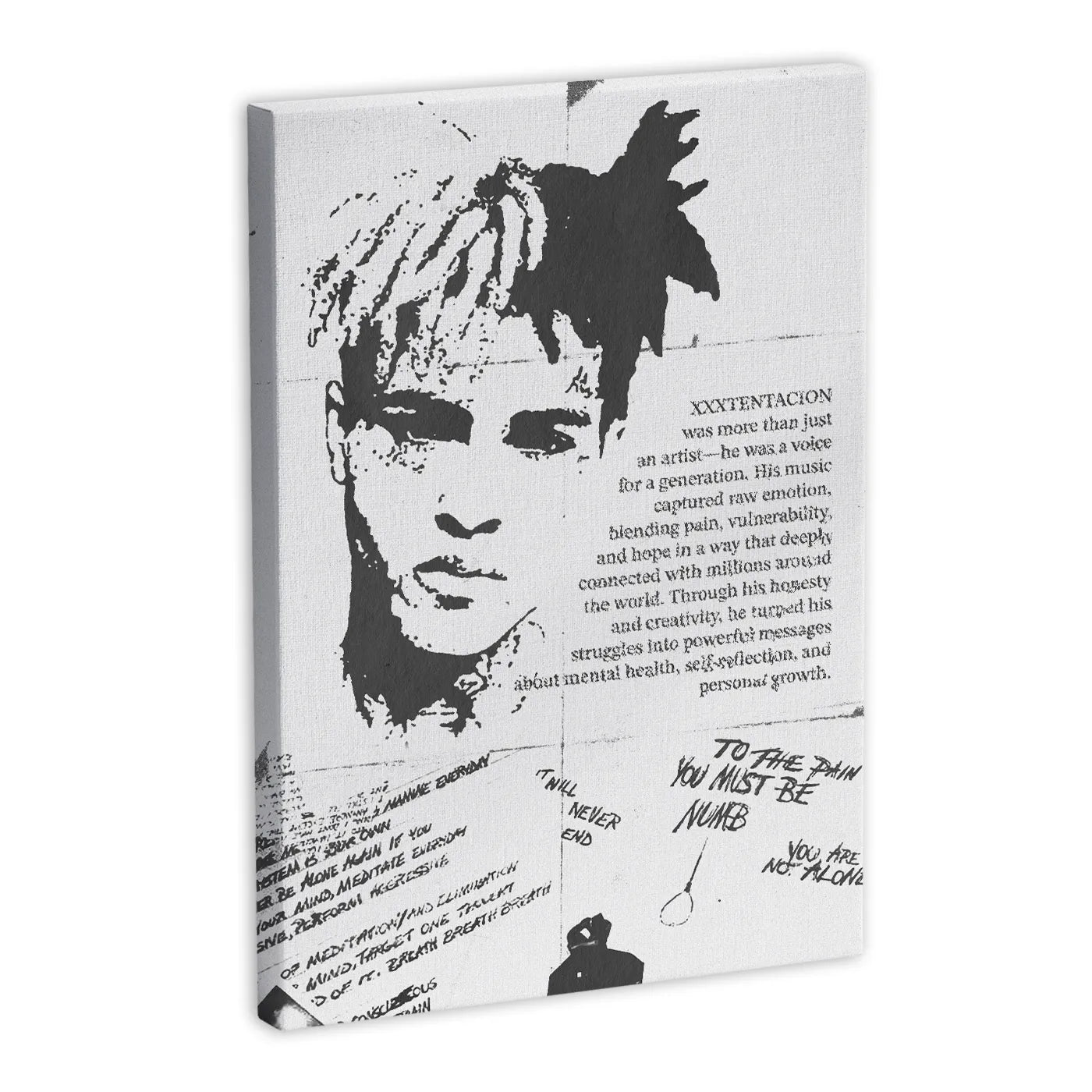 XXXTentacion Obraz na płótnie