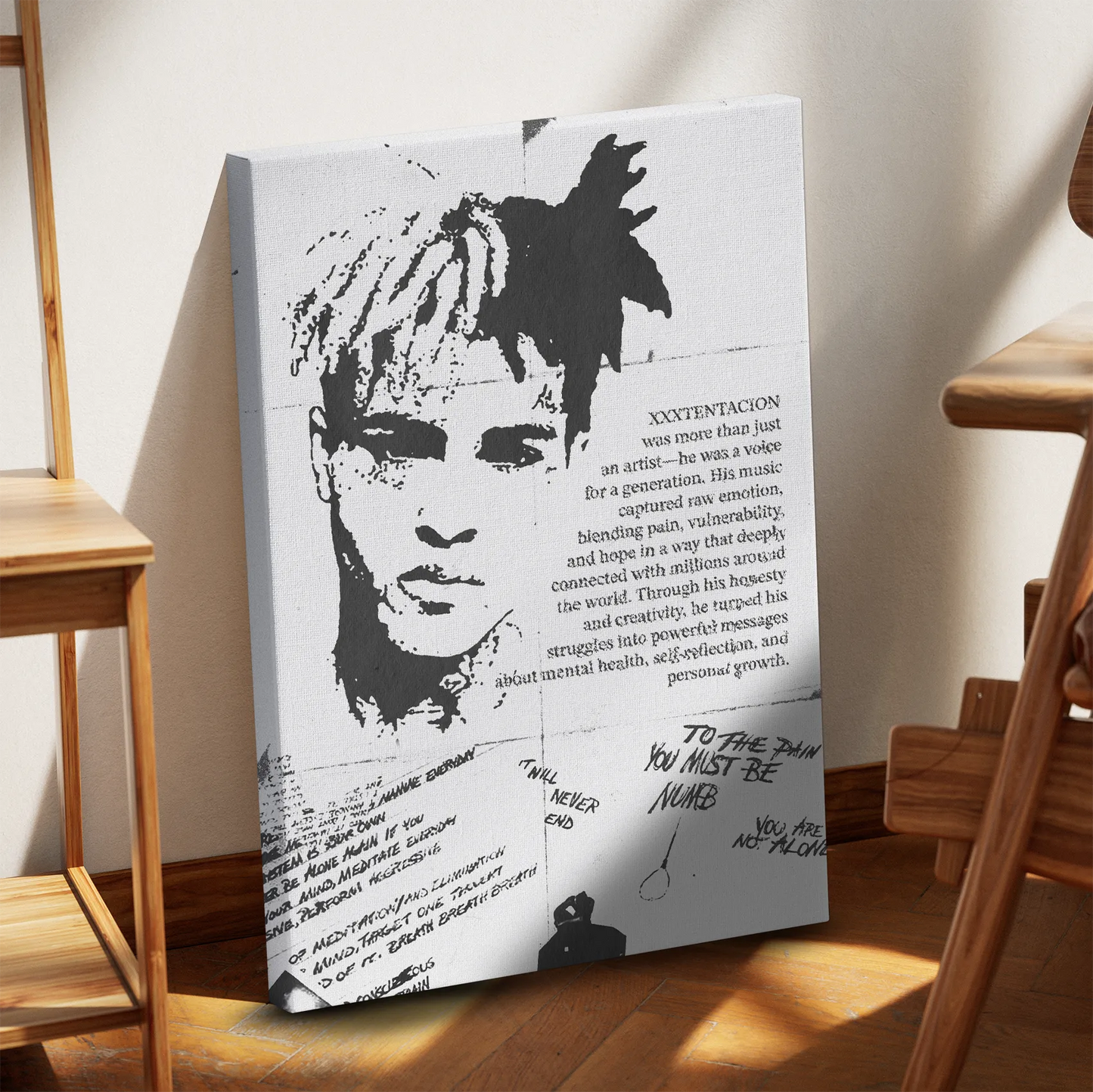 XXXTentacion Obraz na płótnie