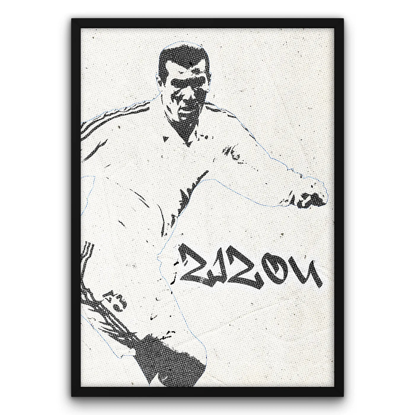 Zinédine Zidane Plakat