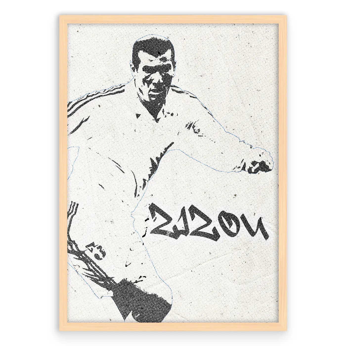 Zinédine Zidane Plakat