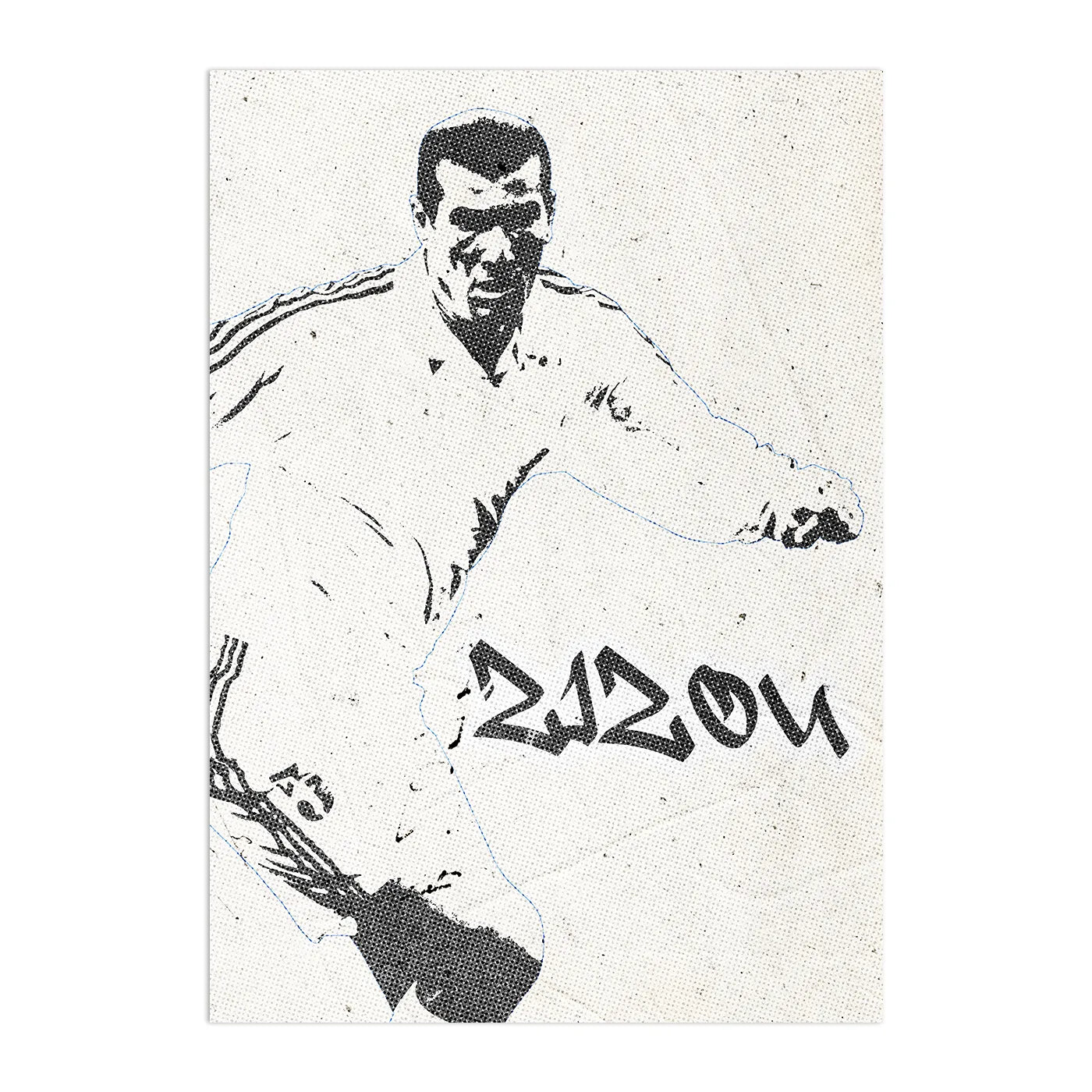 Zinédine Zidane Plakat