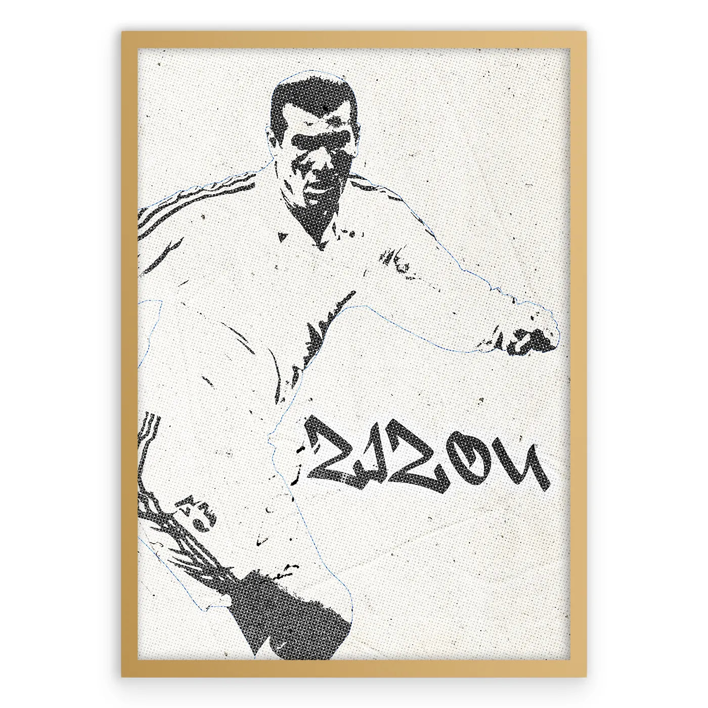 Zinédine Zidane Plakat