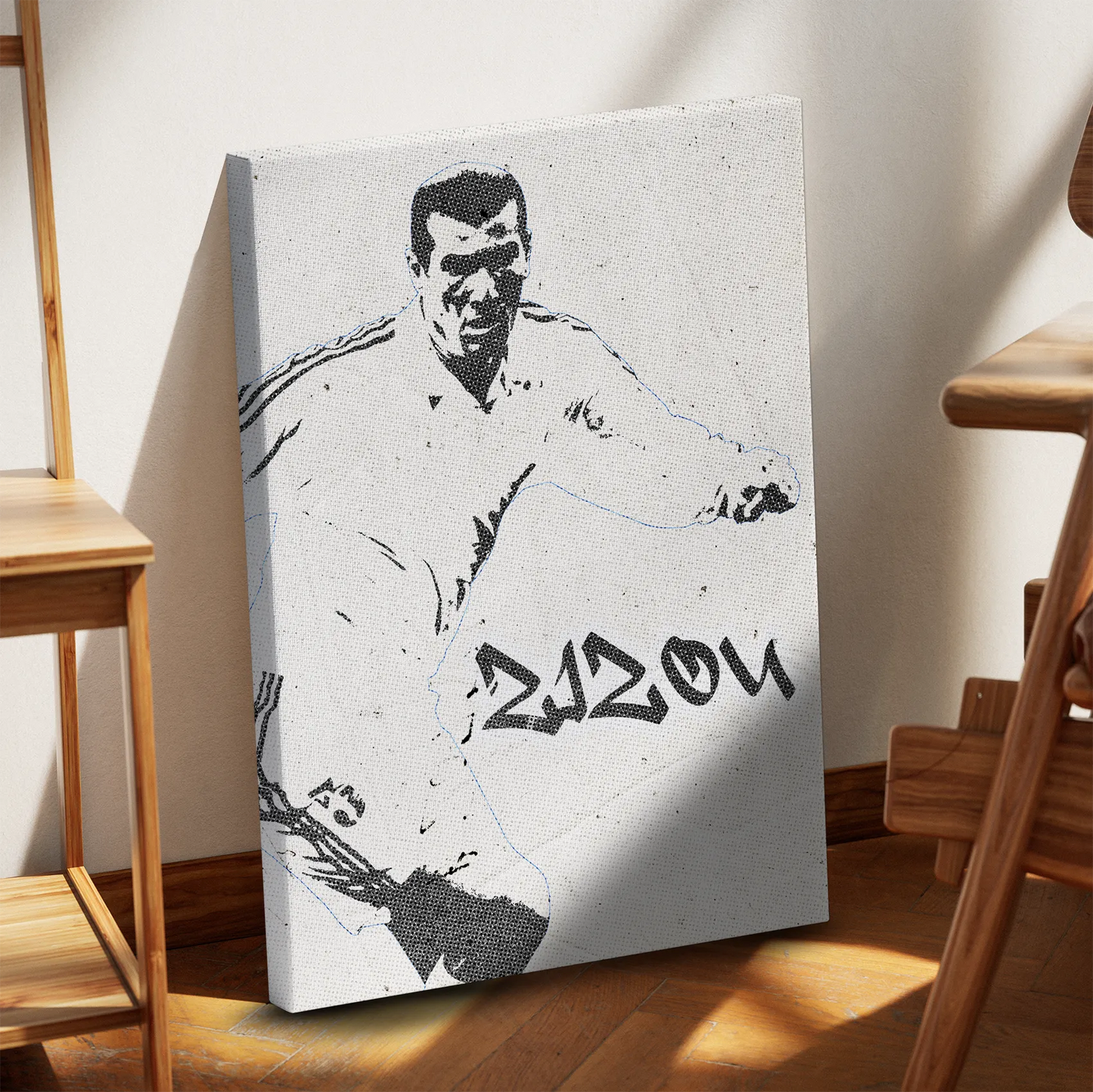 Zinédine Zidane Obraz na płótnie