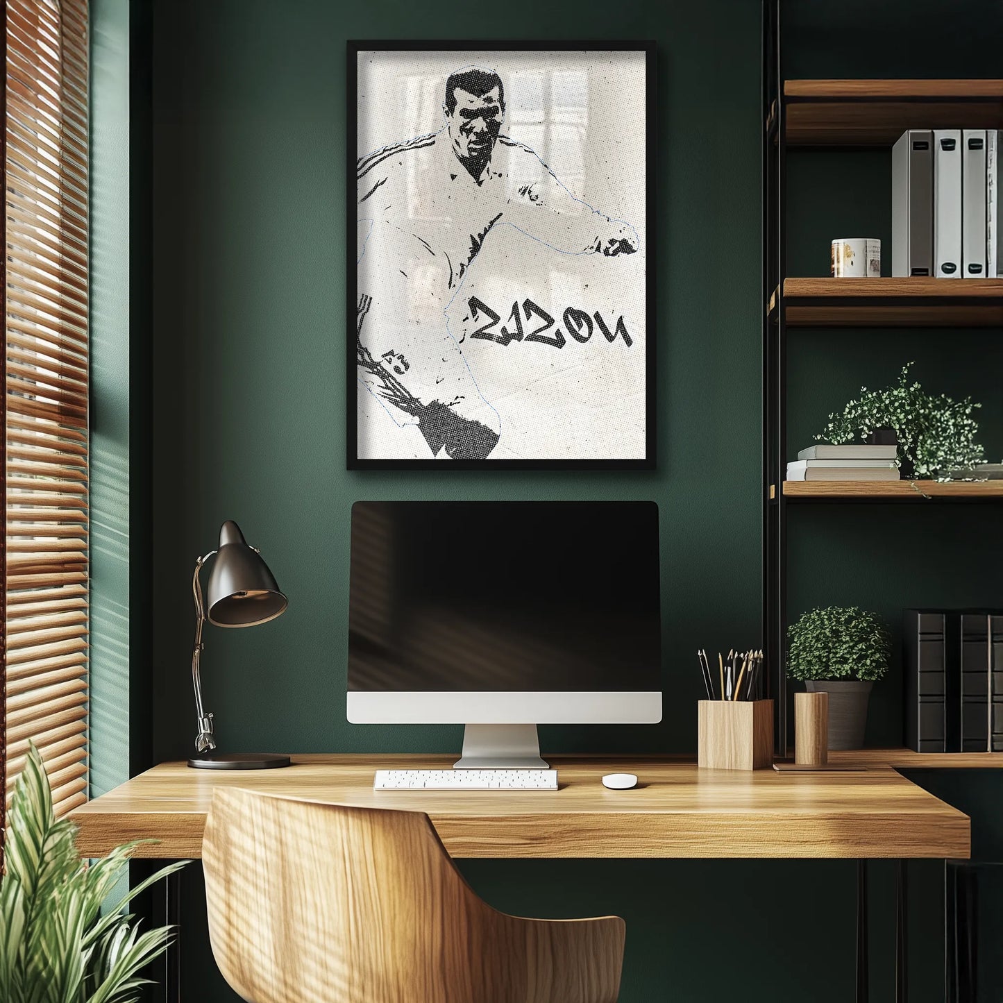Zinédine Zidane Plakat