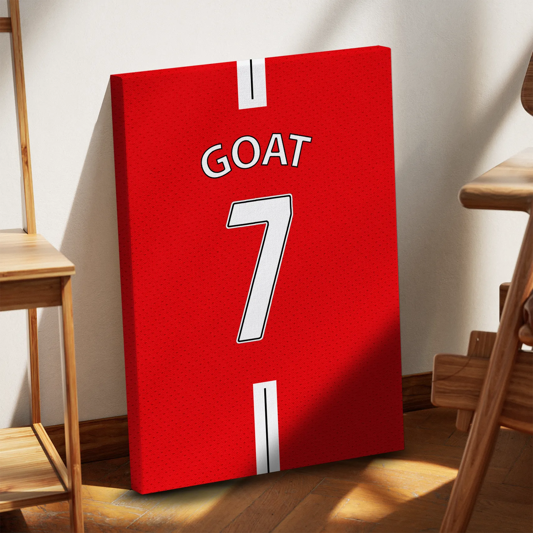 Koszulka GOAT 7 Manchester Obraz na Płótnie-