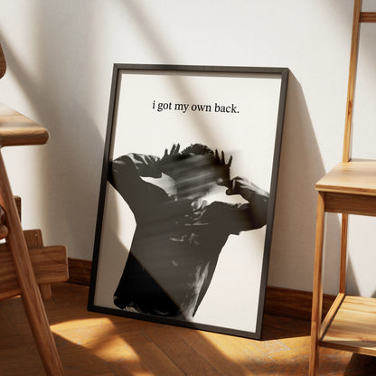 I Got My Own Back Plakat-Bez Ramy-