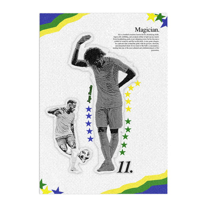 Neymar Magician Plakat-Bez Ramy-