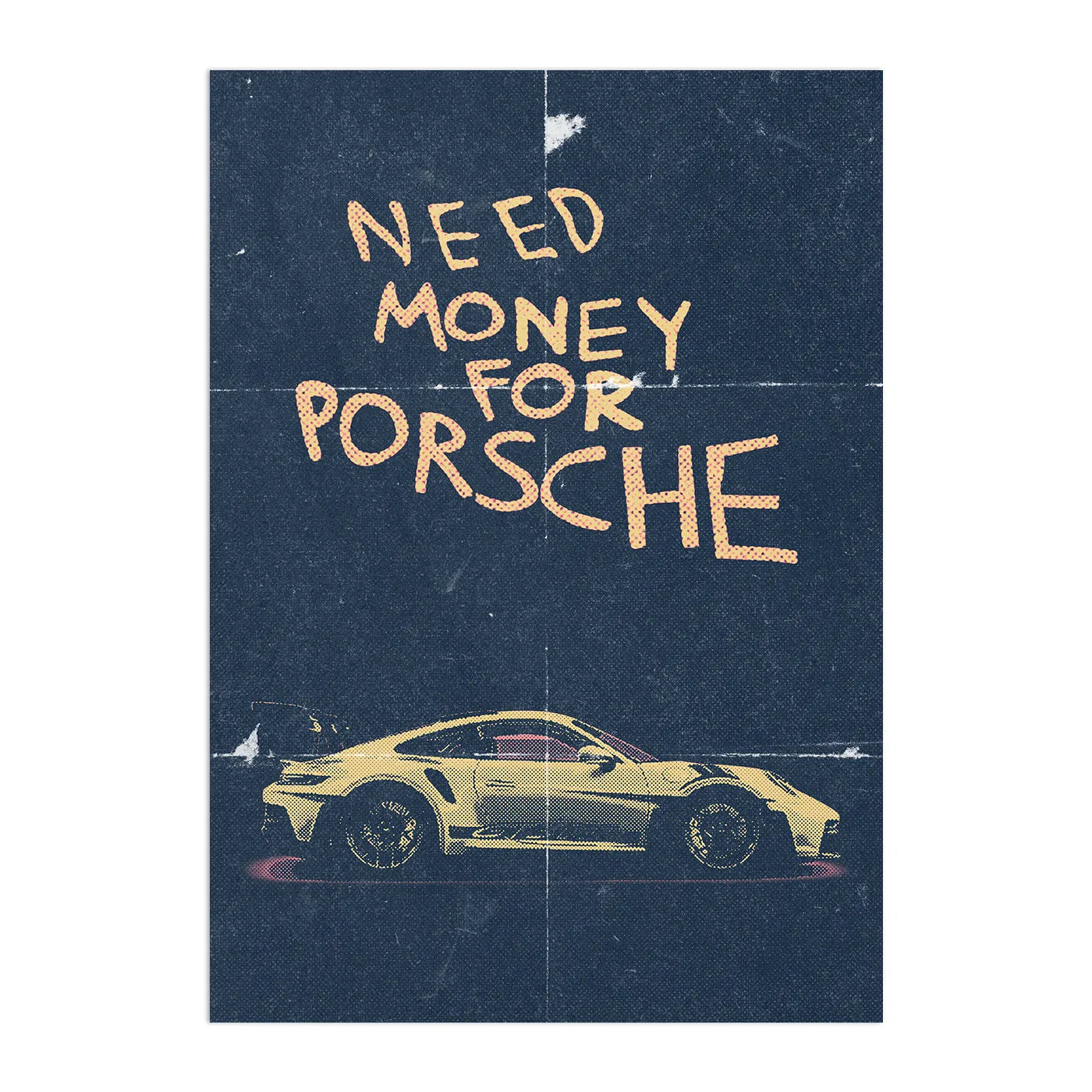 Need Money For Porsche 2 Plakat-Bez Ramy-