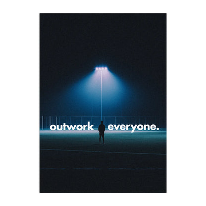 Outwork Everyone Plakat-Pełna Okładka-Bez Ramy