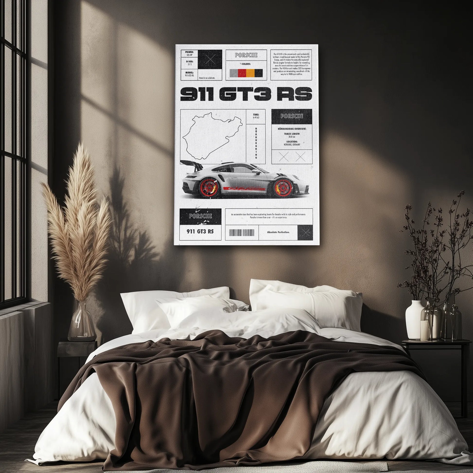 Porsche 911 GT3 RS Obraz na Płótnie-