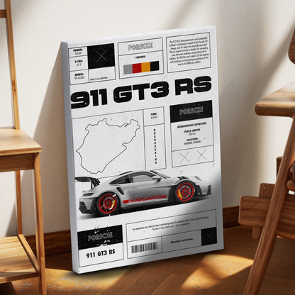 Porsche 911 GT3 RS Obraz na Płótnie-