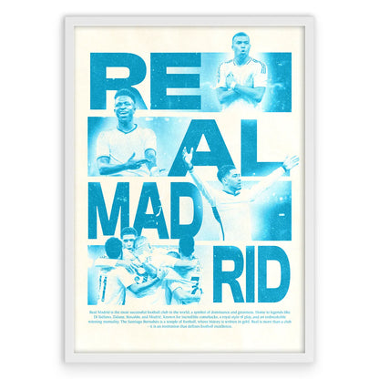 Real Madrid Plakat