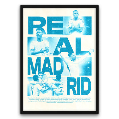 Real Madrid Plakat