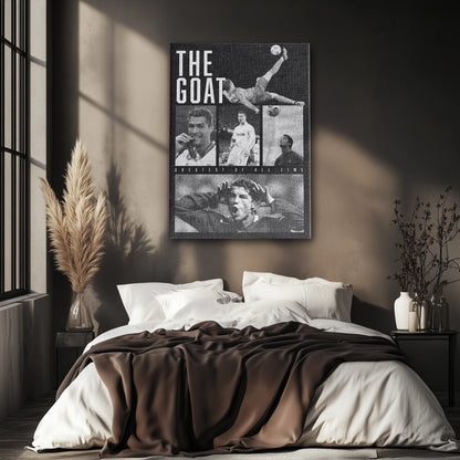 THE GOAT Collage Obraz na Płótnie-