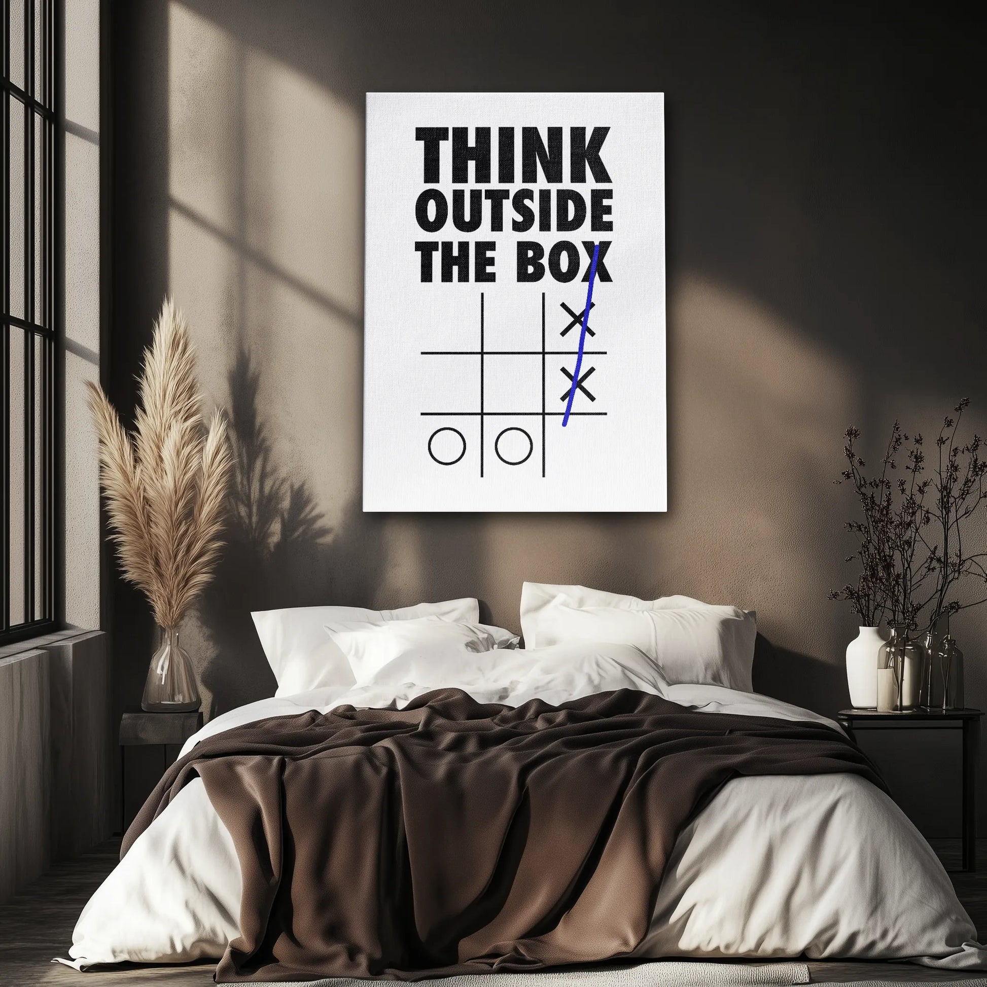 Think Outside The Box Obraz na Płótnie-