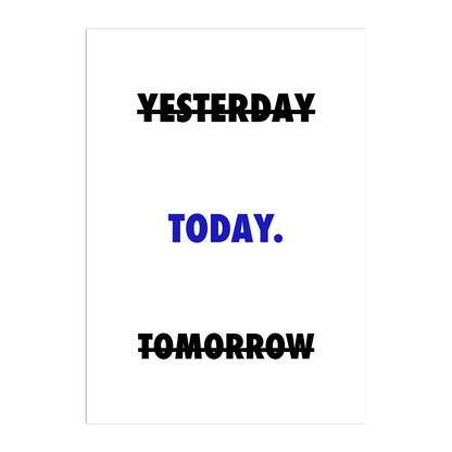 Today Plakat-Bez Ramy-