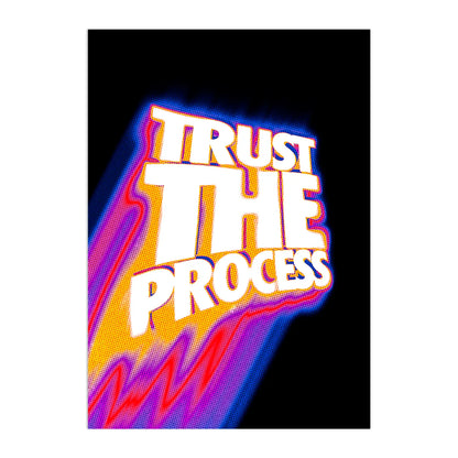 Trust The Process 1 Plakat-Bez Ramy-