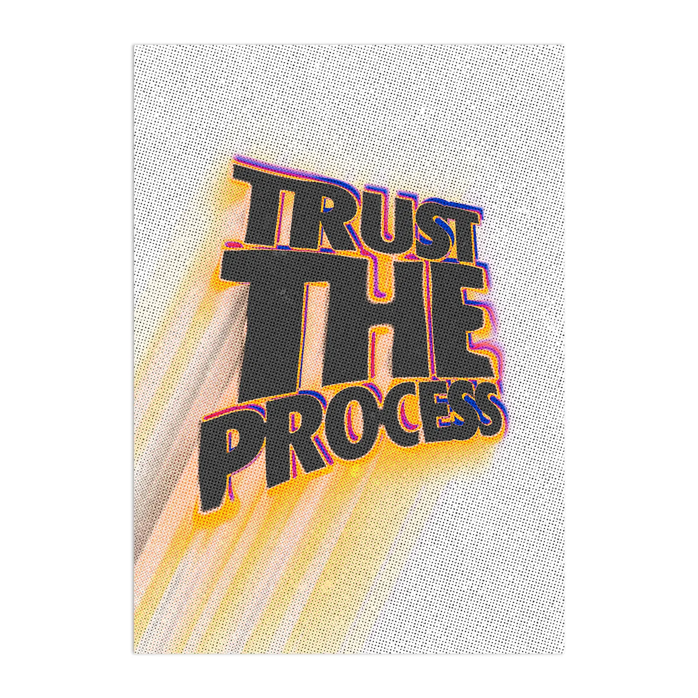 Trust The Process 2 Plakat-Bez Ramy-
