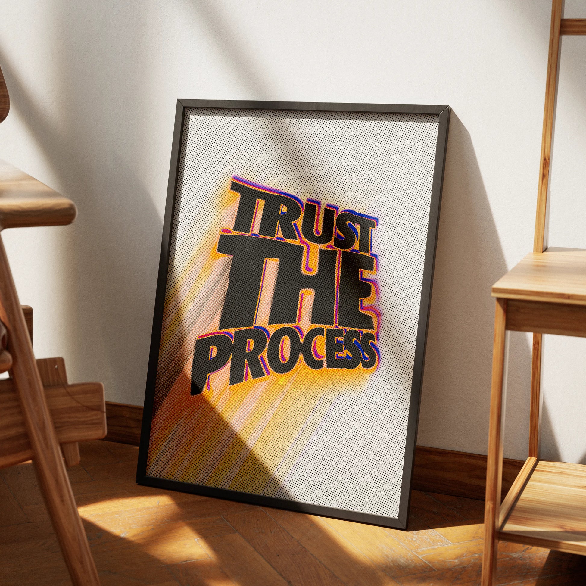 Trust The Process 2 Plakat-Bez Ramy-