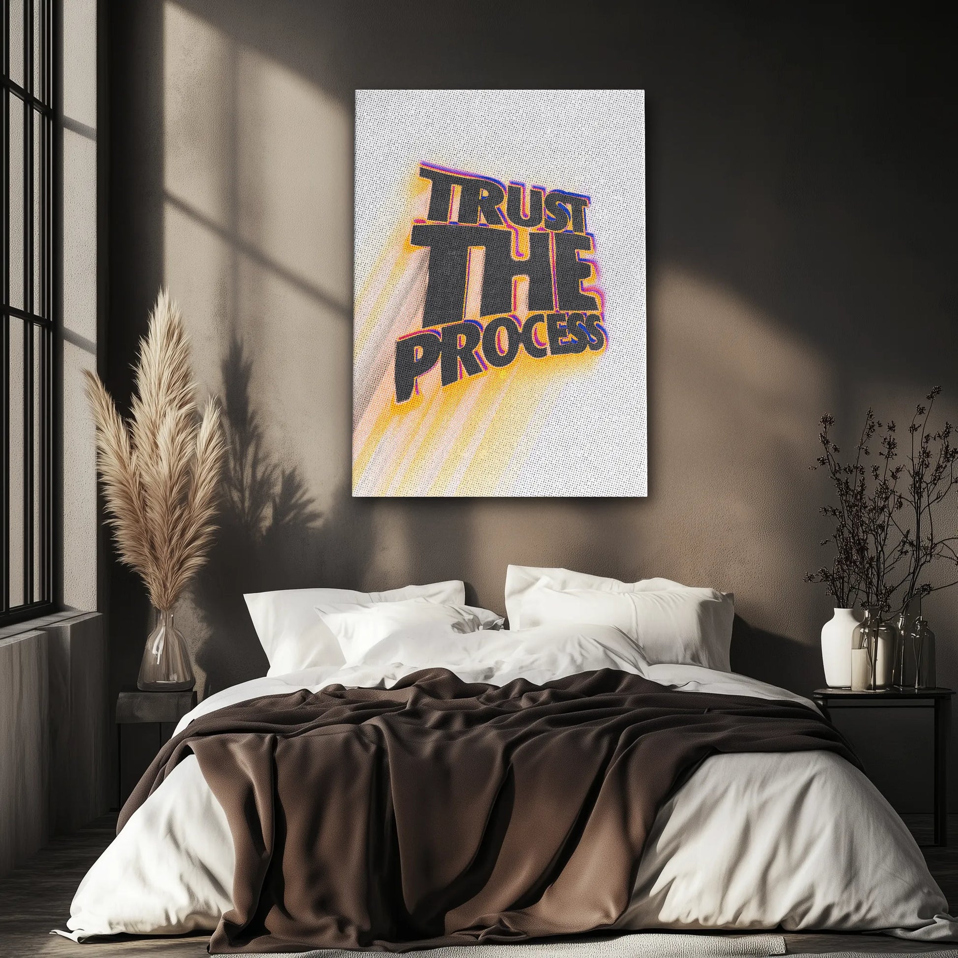 Trust The Process 2 Obraz na Płótnie-