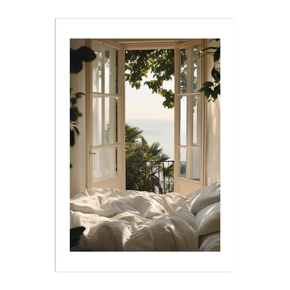 Window View Plakat-Biała Krawędź-Bez Ramy