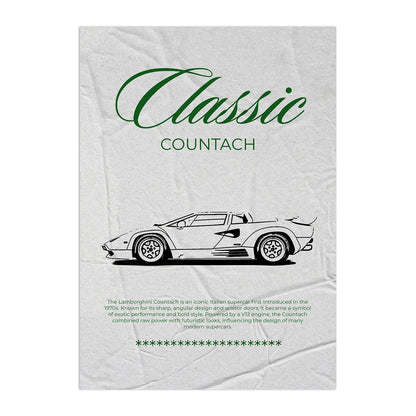 Classic Countach Plakat