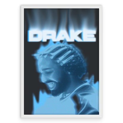 Drake Plakat-Biała Aluminiowa Rama-