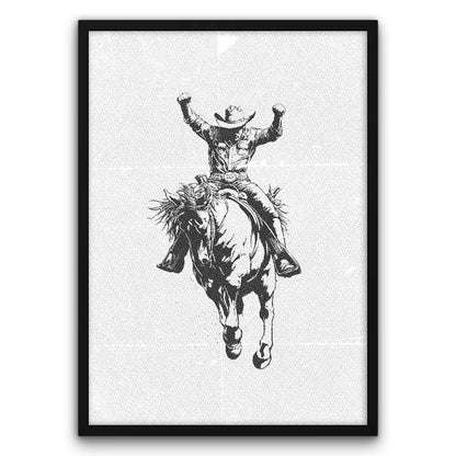 Old Money Cowboy Plakat