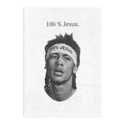 Neymar 100% Jesus Plakat
