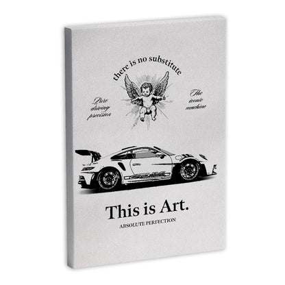 This is Art Porsche Obraz na płótnie