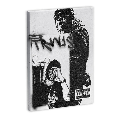 Travis Scott Graffiti Obraz na płótnie