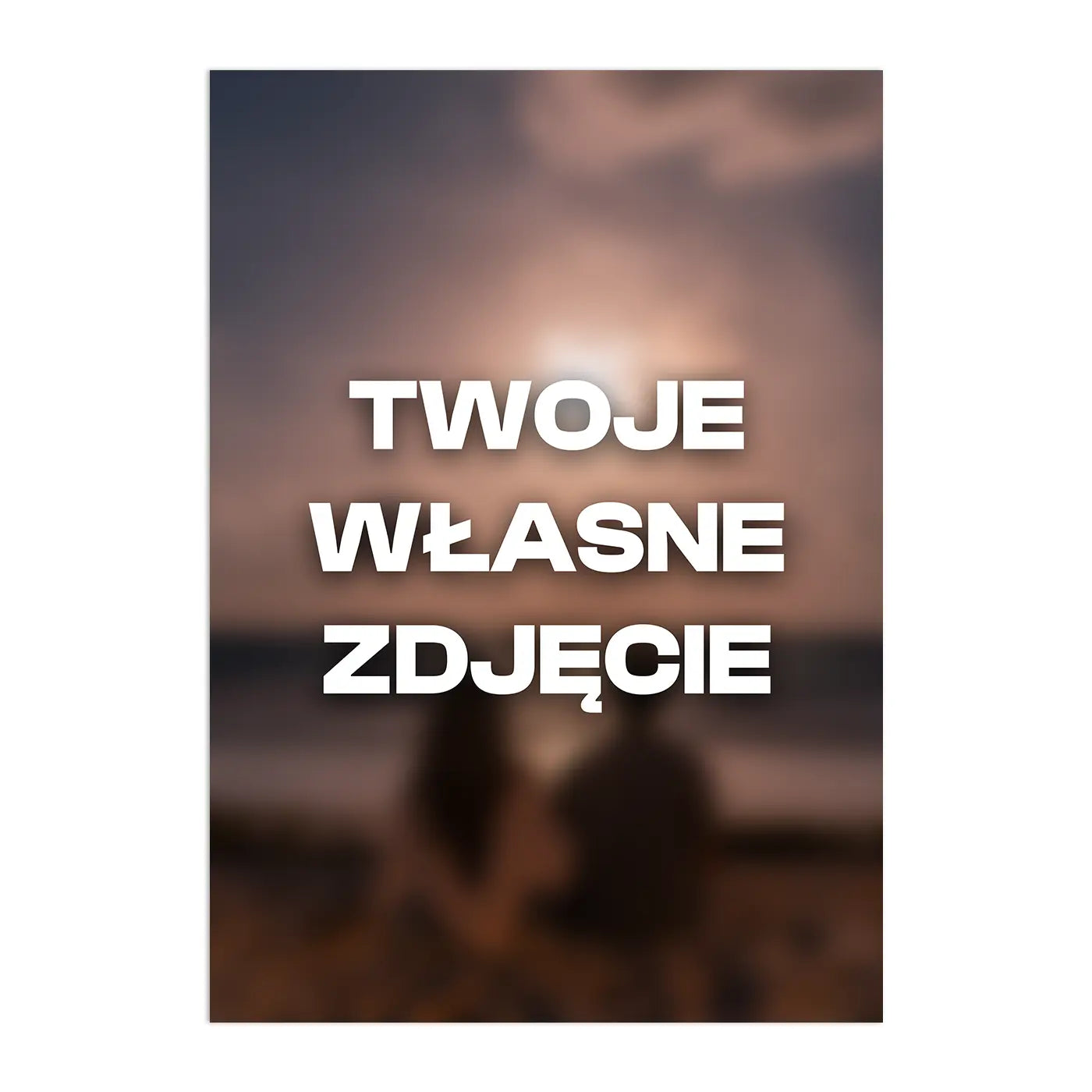 Personalizowany Plakat Własne Zdjęcie-Bez Ramy-