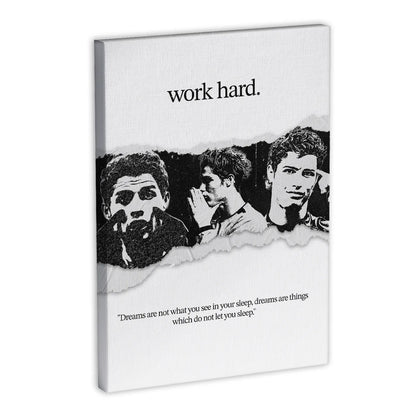 Cristiano Work Hard Obraz na płótnie